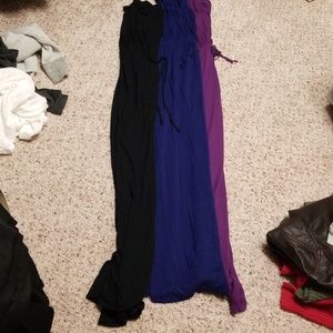4 strapless maxi